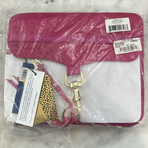 REBECCA MINKOFF HOT PINK IPAD CASE - Picture 8 of 8